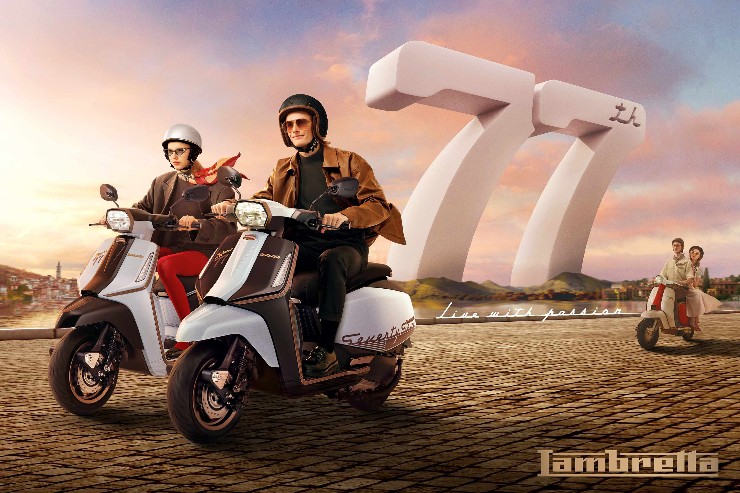 Lambretta trình làng X300 phiên bản kỷ niệm 77 năm, đẹp "như mơ" - 1