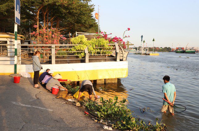 Mặc cho nhiều người chung sức thực hiện, lan tỏa hành động nhân nghĩa trong ngày rằm tháng Giêng, một số người hành nghề tại đây đã thẳng tay cố bắt lại những con vật nhỏ bé vừa rời khỏi không gian chật hẹp trong xô chậu, bao bịch.