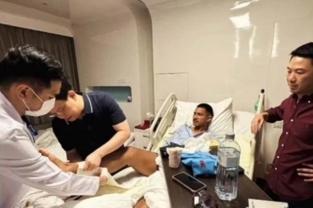 Chấn thương kinh hoàng của cầu thủ giàu nhất thế giới tại Thai-League