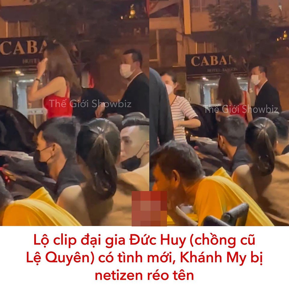 Các diễn đàn giải trí&nbsp;lan truyền clip Đức Huy và Khánh My trong đêm Noel, cùng nhiều đồn đoán.