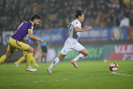 Trực tiếp bóng đá Nam Định - Hà Nội: Bàn thắng liên tiếp phút bù giờ (V-League) (Hết giờ)