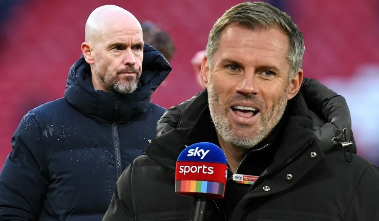 Ten Hag thẳng thừng đáp trả chỉ trích của cựu trung vệ Carragher