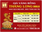 Giá Vàng Rồng Thăng Long- Bảo Tín Minh Châu ngày 28.02.2024