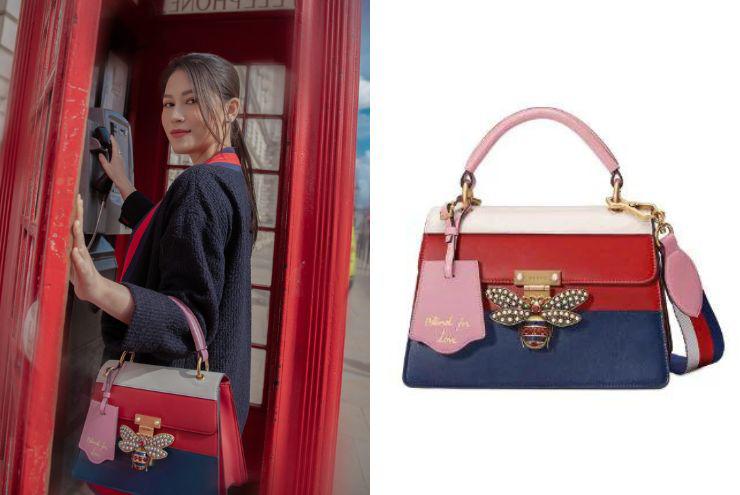 Chiếc túi&nbsp;Gucci Queen Margaret phiên bản phối màu đặc biệt có giá hơn 43 triệu đồng cũng được Ngọc Thanh Tâm diện ở nhiều sự kiện.