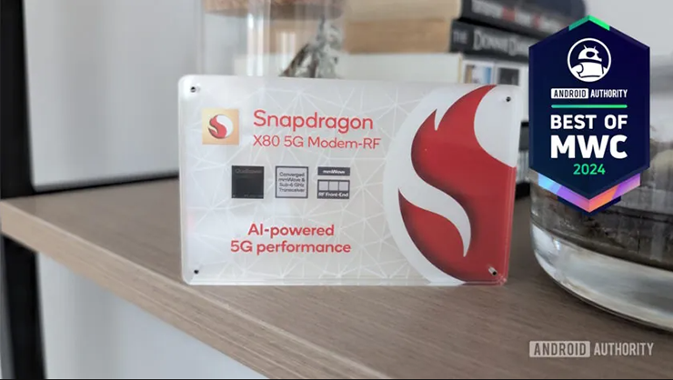 13. Modem Qualcomm Snapdragon X80/FastConnect 7900. Cũng tại MWC 20204,&nbsp;Qualcomm đã giới thiệu Modem Qualcomm Snapdragon X80/FastConnect 7900. Chúng sẽ xuất hiện trên nhiều smartphone&nbsp;từ năm 2024 trở đi, mang lại thời lượng pin tốt hơn, kết nối nhanh hơn và an toàn hơn cũng như&nbsp;các tính năng mới như hỗ trợ kết nối&nbsp;vệ tinh.
