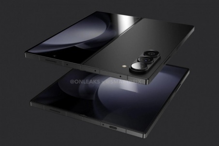 Galaxy Z Fold 6 lần đầu lộ ảnh kết xuất cực đẹp