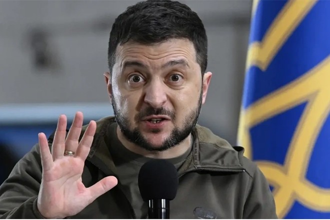 Tổng thống Ukraine Zelensky