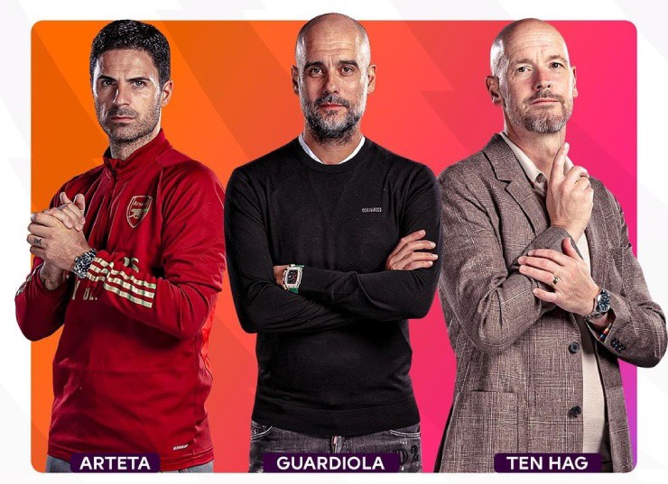 Ten Hag được đề cử "HLV hay nhất Ngoại hạng Anh tháng 2" cùng Pep Guardiola, Arteta