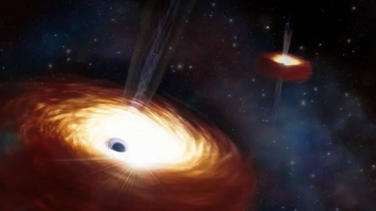 Hai lỗ đen có khối lượng siêu nặng bằng 28 tỷ Mặt Trời.