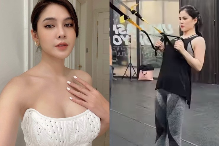 MC thể thao quê Tuyên Quang đổ mồ hôi tập gym để có body "mẹ 1 con trông mòn con mắt"