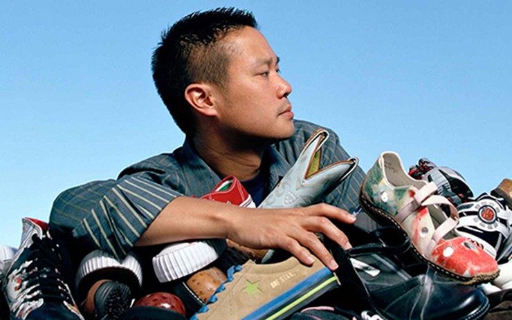 Tony Hsieh sinh năm 1973 tại Illinois và lớn lên tại vùng Vịnh San Francisco. Cha mẹ của anh là người Đài Loan.&nbsp;Ít ai biết, Tony khởi nghiệp ngay từ khi còn nhỏ với việc đi săn lùng giun đất và mang ra chợ bán.
