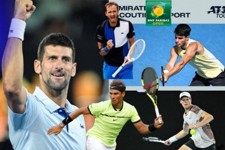 Kết quả thi đấu tennis đơn nam giải Indian Wells 2024 mới nhất