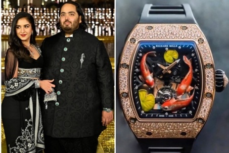 Chiếc đồng hồ của quý tử người giàu nhất Ấn Độ làm ông chủ Facebook "thèm thuồng"