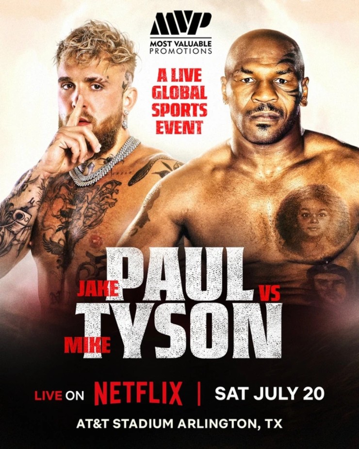 Tyson isn't tired of his young rival, Jake Paul