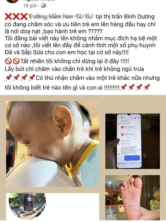 Tài khoản Facebook T.T chia sẻ thông tin sự việc lên mạng xã hội. Ảnh chụp màn hình