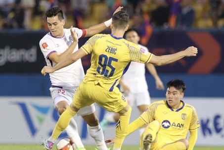 Trực tiếp bóng đá Bình Dương - SLNA: Hồi hộp phút bù giờ (V-League) (Hết giờ)