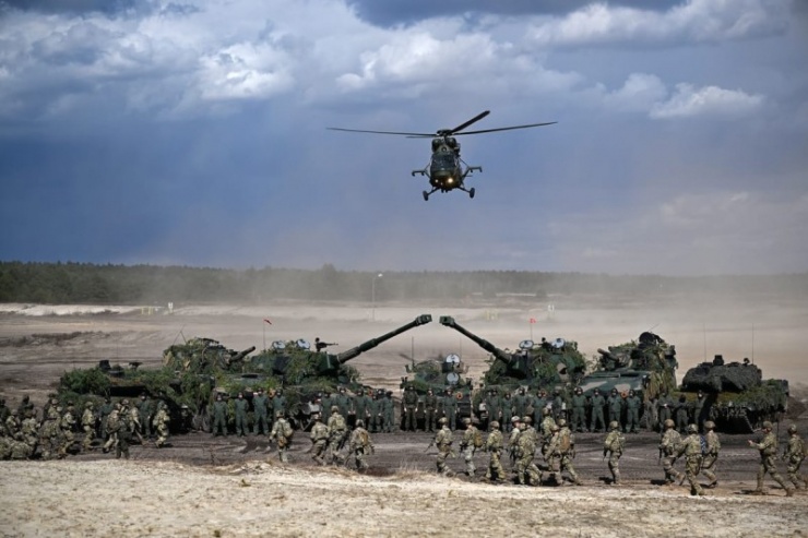 Binh sĩ NATO tham gia tập trận ở Ba Lan hồi năm 2022. Ảnh: GettyImages