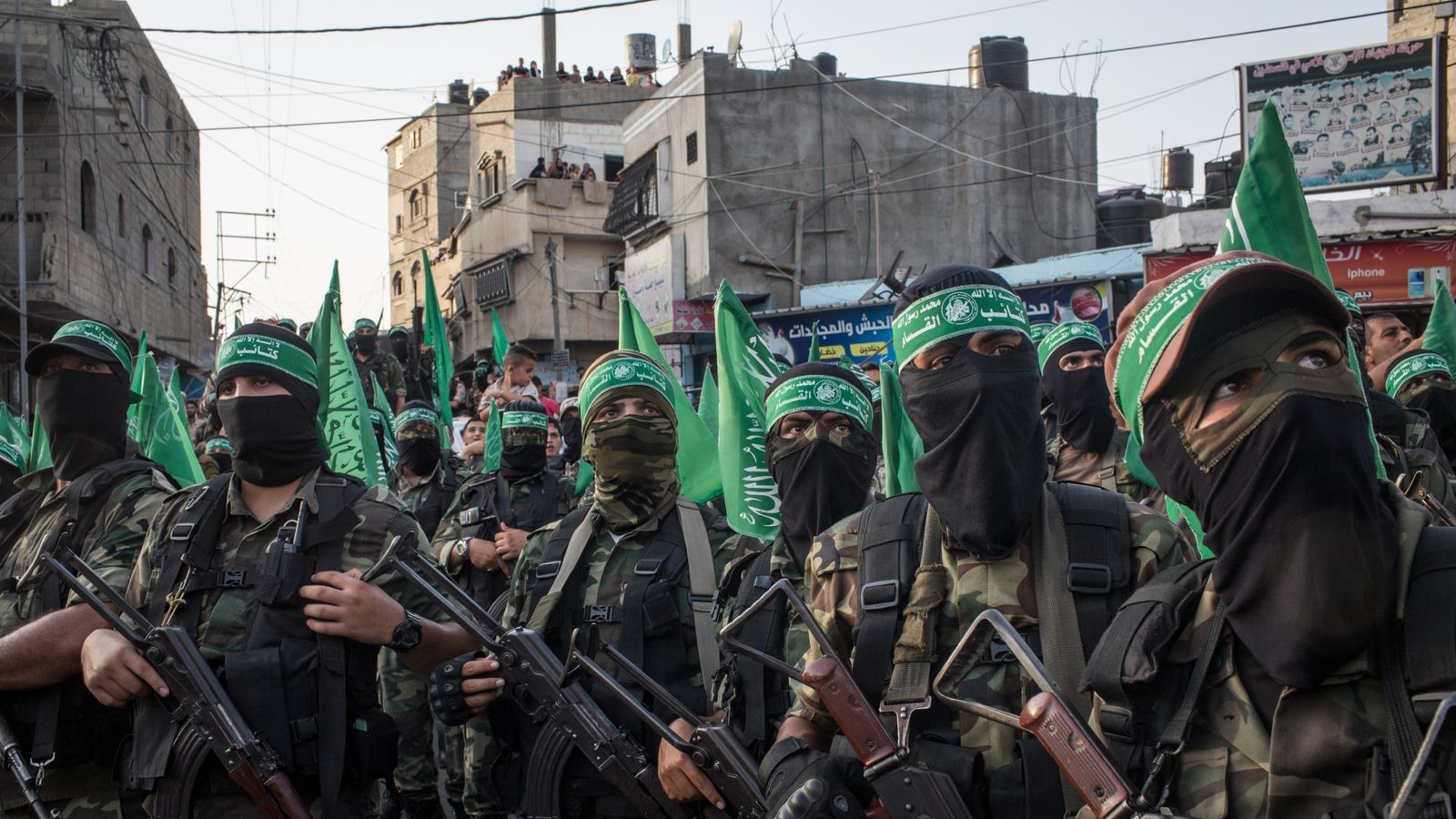 Hamas – lực lượng “không đội trời chung” với Israel (ảnh: CNN)