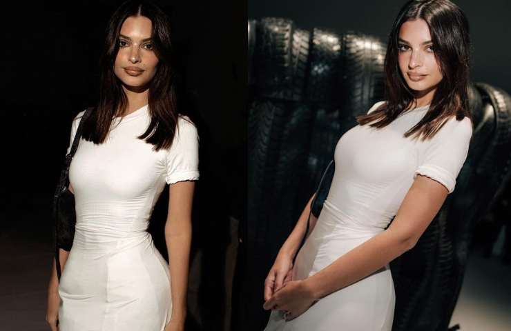 Sở hữu chiều cao 1m70 cùng tỷ lệ body đẹp giúp&nbsp;Emily Ratajkowski chinh phục nhiều kiểu mốt khác nhau.&nbsp;
