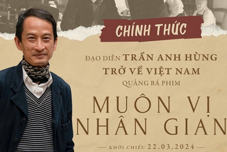 Đạo diễn Trần Anh Hùng trở về Việt Nam quảng bá phim mới