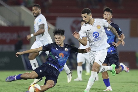 Video bóng đá Bình Định - Nam Định: Chưa hết mừng hụt đã dính đòn đau (Cúp quốc gia)