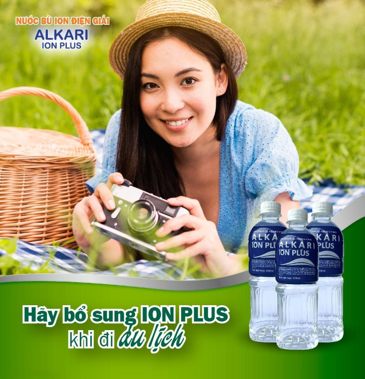 Alkari Ion Plus thiết kế dạng đóng chai, tiện lợi để mang đi làm, đi du lịch,...