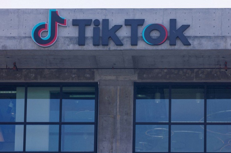 Văn phòng TikTok ở bang California (Mỹ). Ảnh: REUTERS