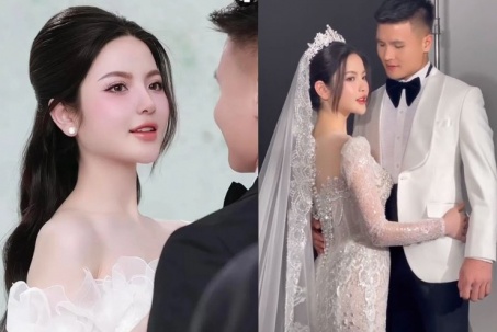 Ảnh cưới Quang Hải và Chu Thanh Huyền "gây sốt", hé lộ ngày vui