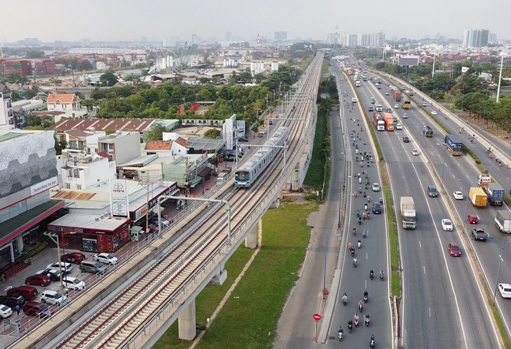 Hiện, toàn tuyến metro này đã hoàn thành khoảng 98% khối lượng công việc.