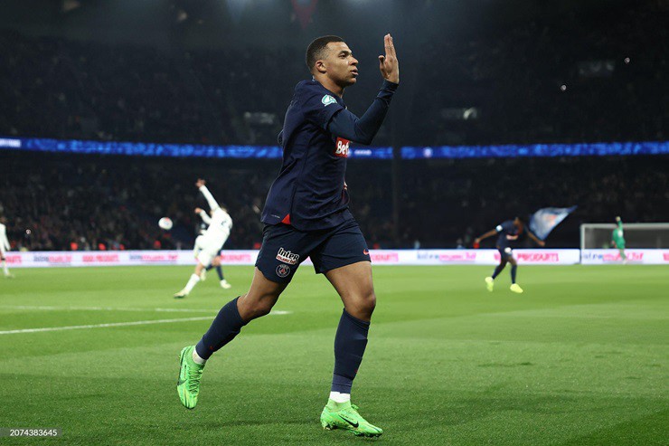 Mbappe mở tỷ số cho PSG