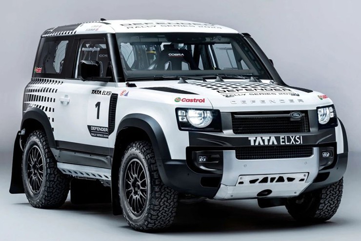 Land Rover Defender phiên bản dành cho các giải đua Rally lộ diện