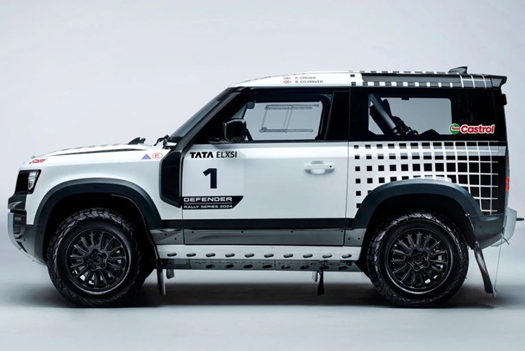 Land Rover Defender phiên bản dành cho các giải đua Rally lộ diện