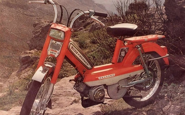 1970 Peugeot 103 (Ảnh: VisorDown).