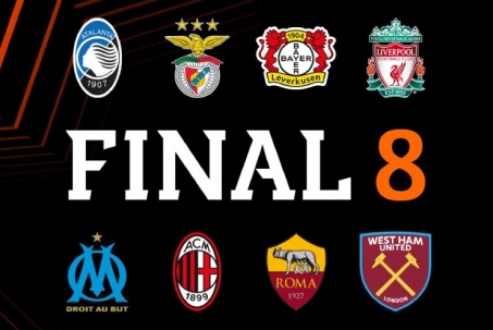 8 anh hào tứ kết Europa League: Liverpool áp đảo quần hùng, ấn tượng Milan - West Ham