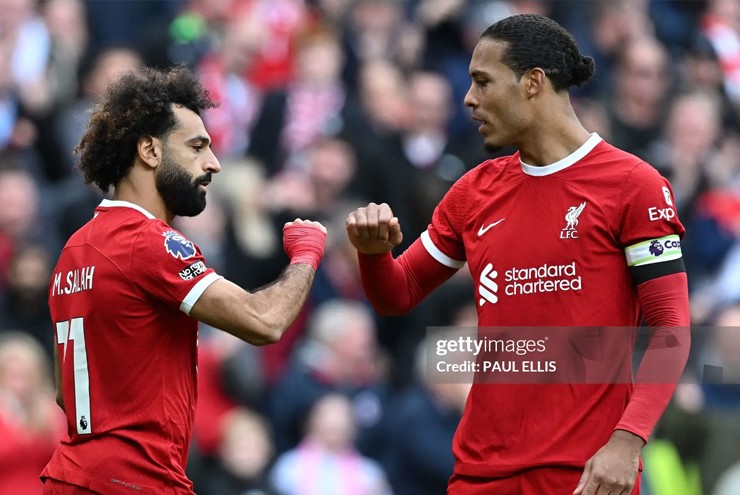 Salah và Liverpool chơi rất tốt ở mùa giải Ngoại hạng Anh hiện tại