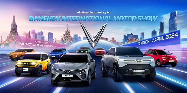 VinFast đem loạt xe điện đến Triển lãm Bangkok Motor Show 2024 - 1