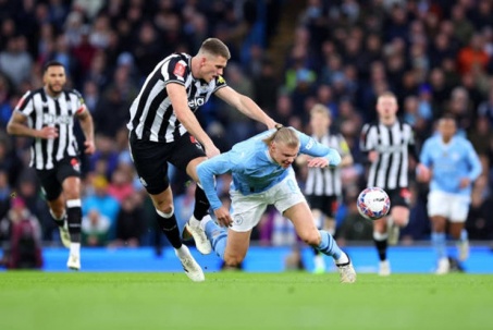 Trực tiếp bóng đá Man City - Newcastle: Đoạn kết an bài (FA Cup) (Hết giờ)