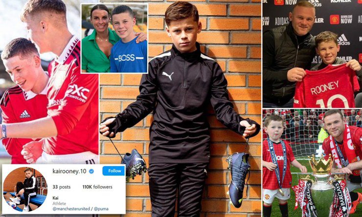 Kai Rooney sở hữu nhiều tiềm năng để phát triển bóng đá