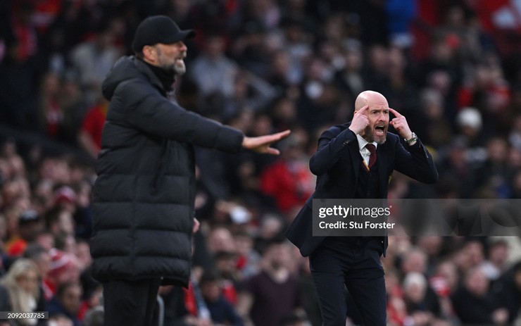 HLV Ten Hag được đánh giá ấn tượng hơn so với đồng nghiệp Klopp