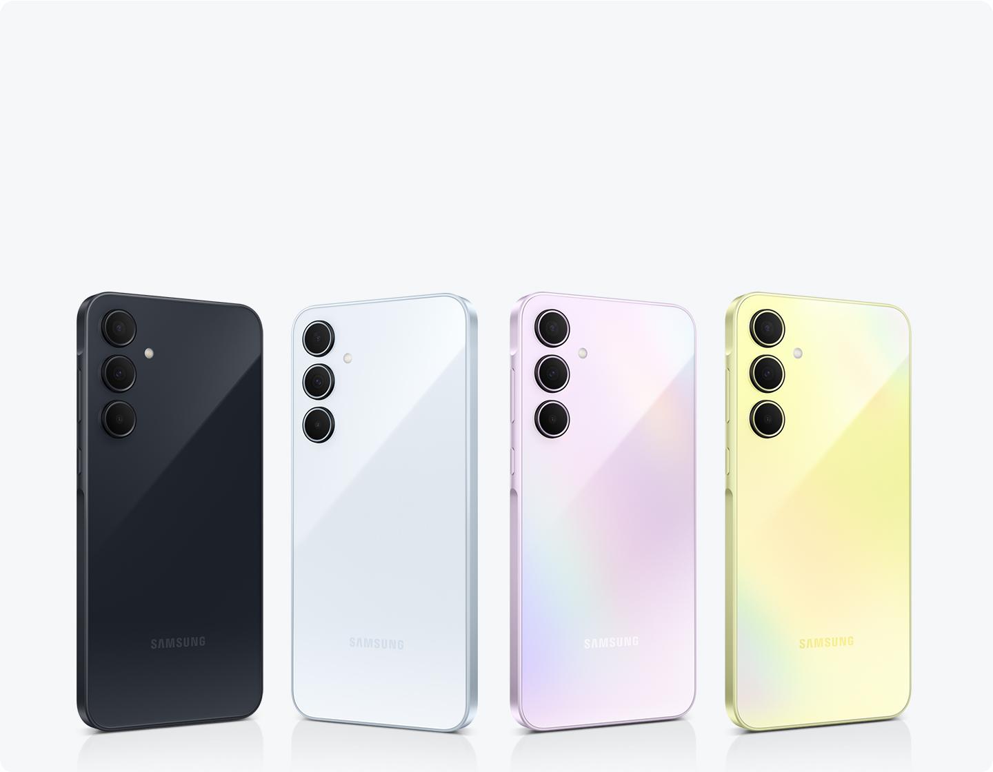 Những phiên bản màu sắc từ tối giản, tính tế đến độc đáo, trẻ trung của Galaxy A35 và A55 5G
