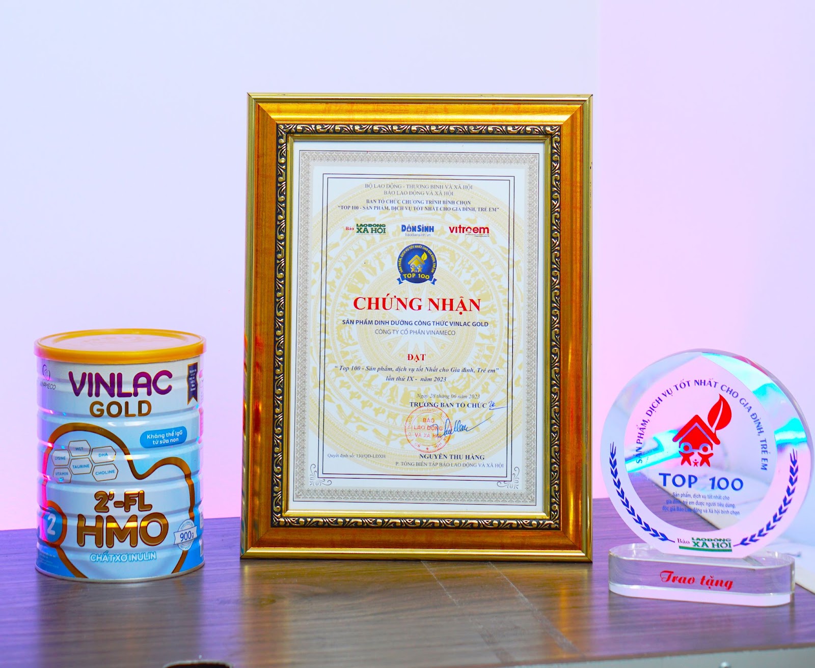 Thương hiệu sữa của Vinameco “chinh phục” giải thưởng dành cho Gia đình và Trẻ em  - 2