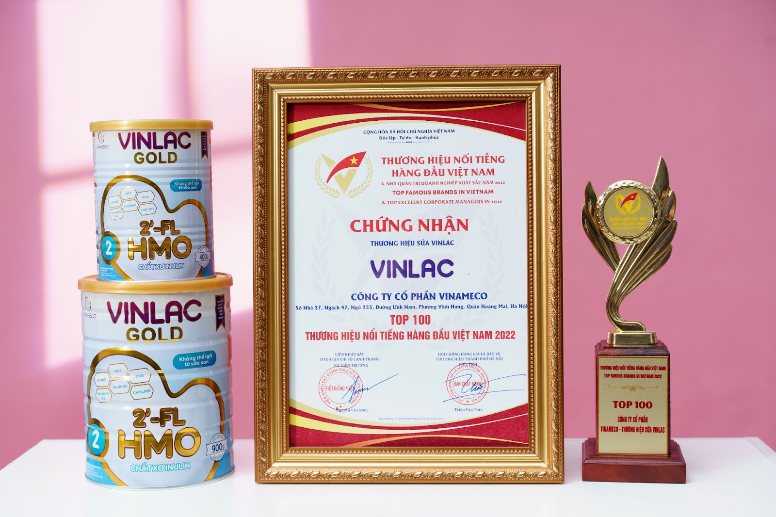 Thương hiệu sữa của Vinameco “chinh phục” giải thưởng dành cho Gia đình và Trẻ em  - 3