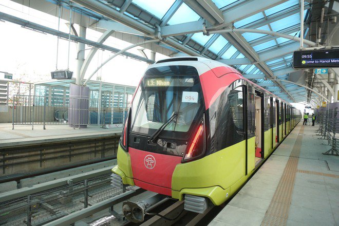 Tàu metro Nhổn-Ga Hà Nội đã vận hành thử được 1 tuần với 7/57 tình huống