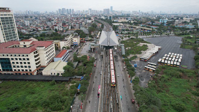Metro Nhổn- Ga Hà Nội sẽ vận hành thương mại đoạn trên cao từ tháng 7 tới đây