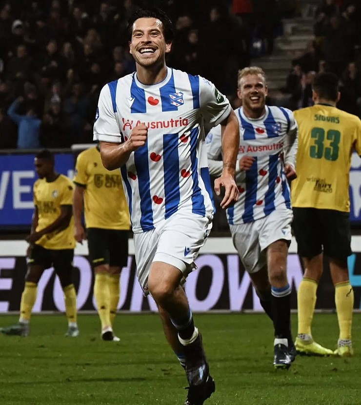 Thom Haye trong màu áo Heerenveen