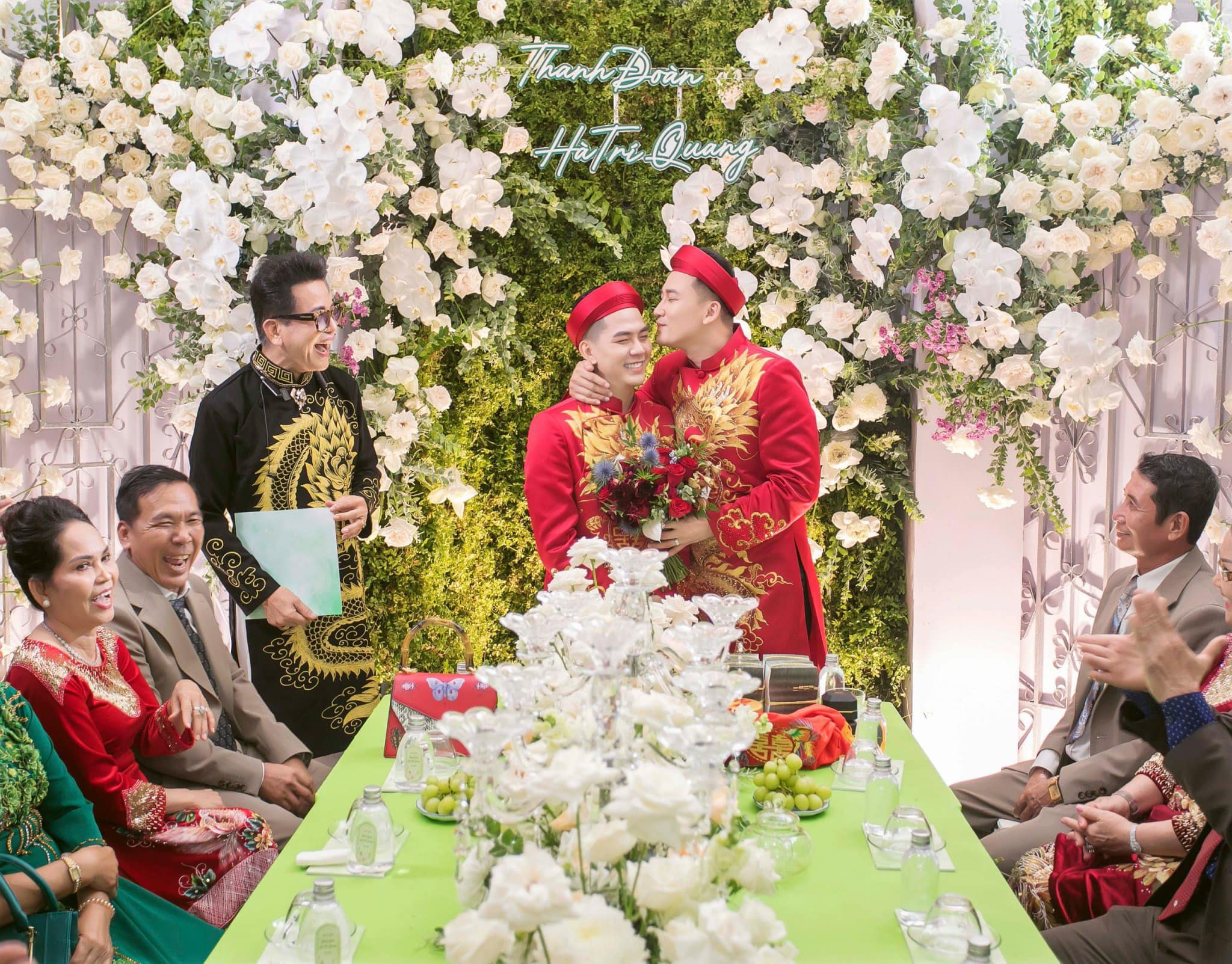 Hà Trí Quang và Thanh Đoàn sẽ tổ chức ba đám cưới vào tháng 4 sắp tới.