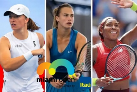 Lịch thi đấu tennis đơn nữ giải Miami Open 2024