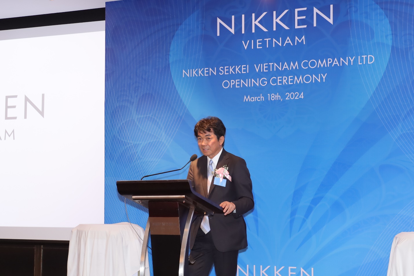 Ông Omatsu Atsushi, Tổng Giám đốc kiêm CEO Nikken Sekkei Ltd (Nhật Bản) chia sẻ