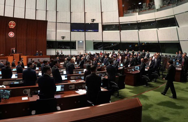 Cơ quan lập pháp Hong Kong (Trung Quốc) vừa thông qua luật an ninh mới. (Ảnh: Reuters)