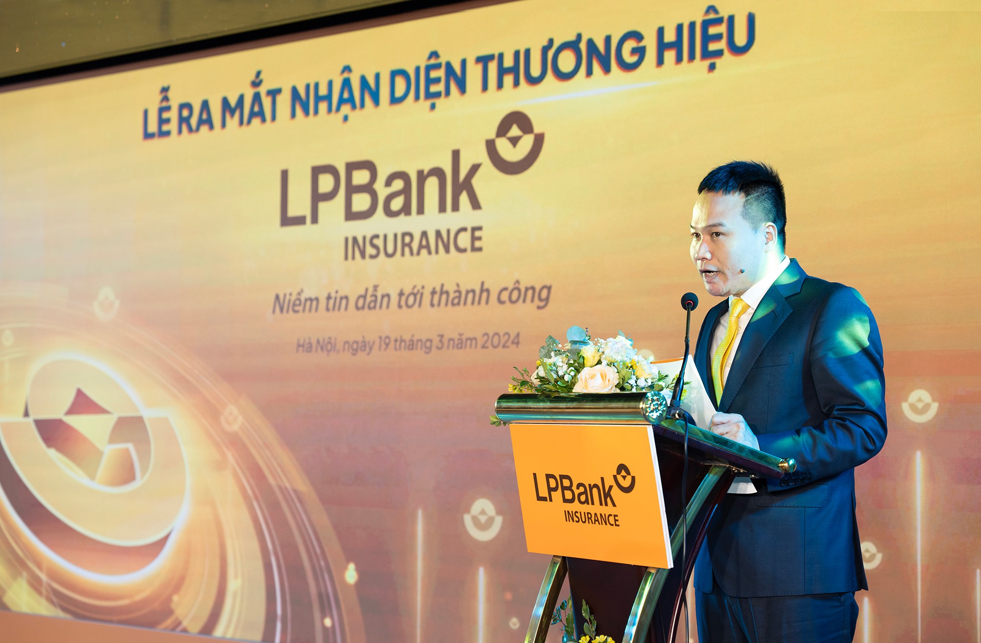 Ông Dương Văn Đạt – Tổng Giám đốc Tổng CTCP Bảo hiểm LPBank khẳng định việc thay đổi và ra mắt nhận diện thương hiệu mới sẽ giúp doanh nghiệp bứt phá hơn trong thời gian tới.